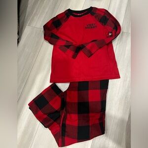 Boys Christmas Pajamas + house shoes